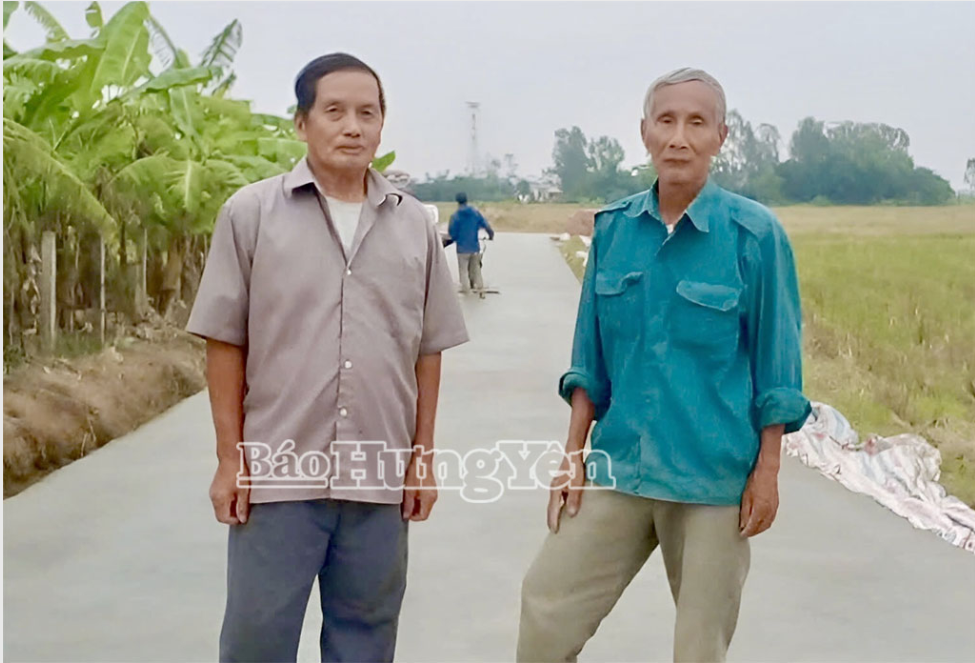  Xã Thư Trì: Hai cá nhân tự nguyện hiến đất, góp kinh phí làm đường giao thông nông thôn